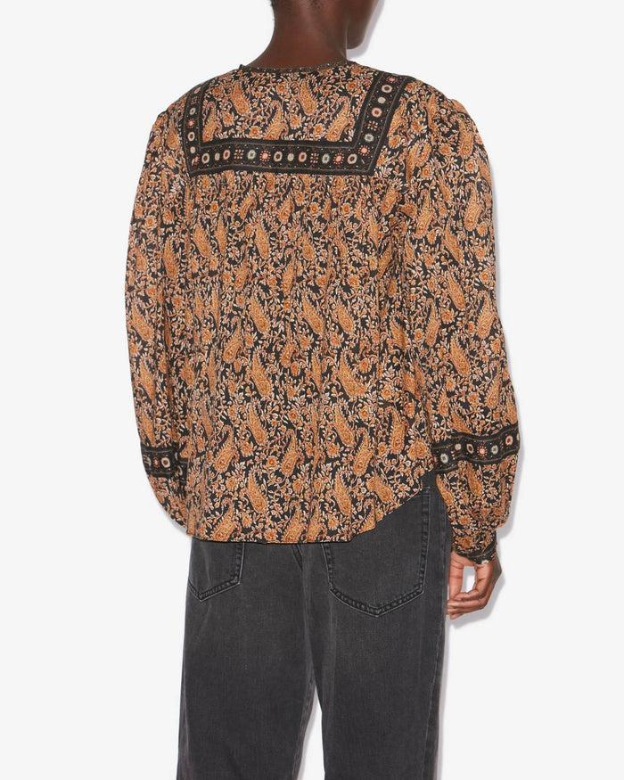 Isabel Marant BLOUSE GAYLE Femme Noir