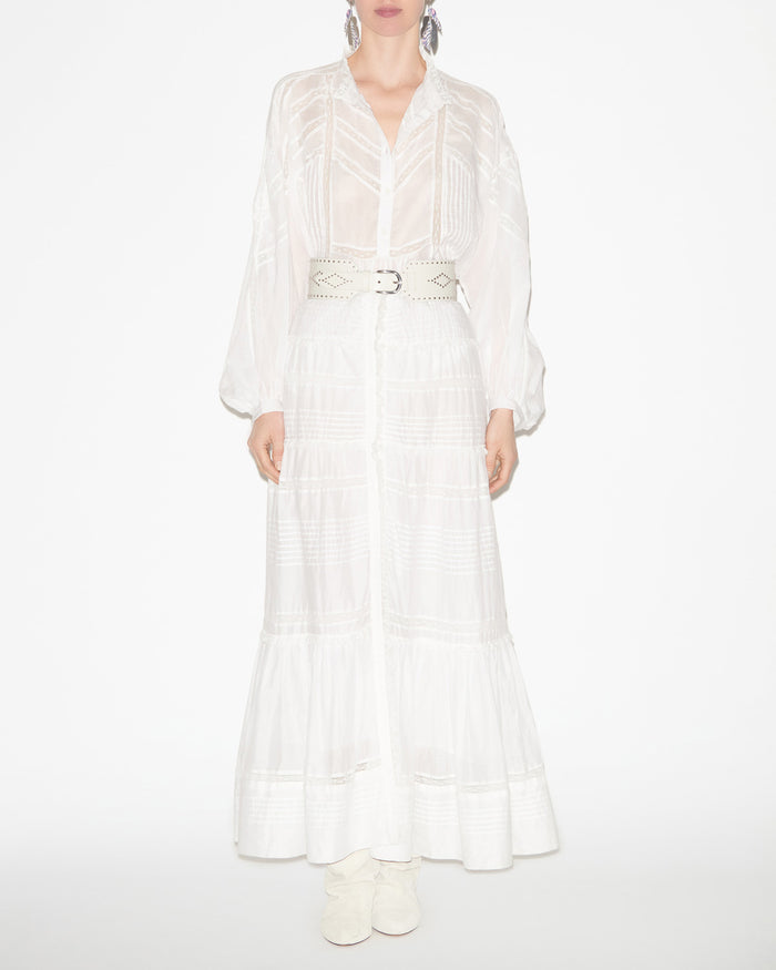 isabel marant Blouse Gelma Femme blanc