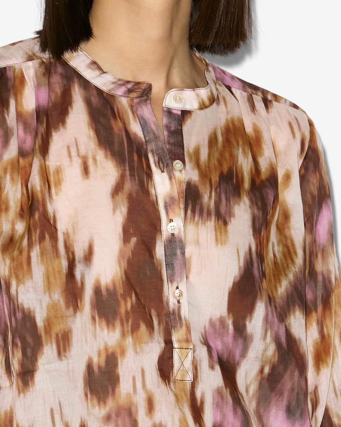 Isabel Marant BLOUSE MARIA Femme écru-ocre