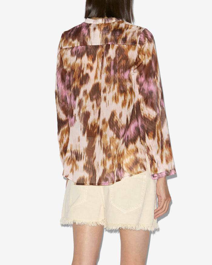 Isabel Marant BLOUSE MARIA Femme écru-ocre