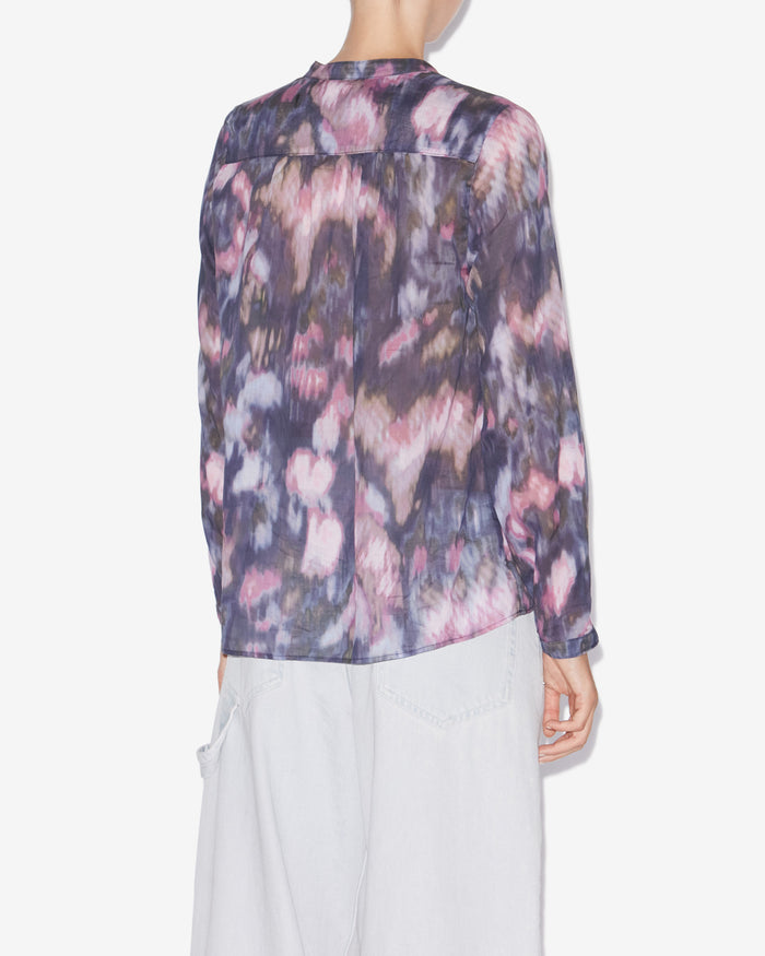 Isabel Marant BLOUSE MARIA Femme Violet-lilas