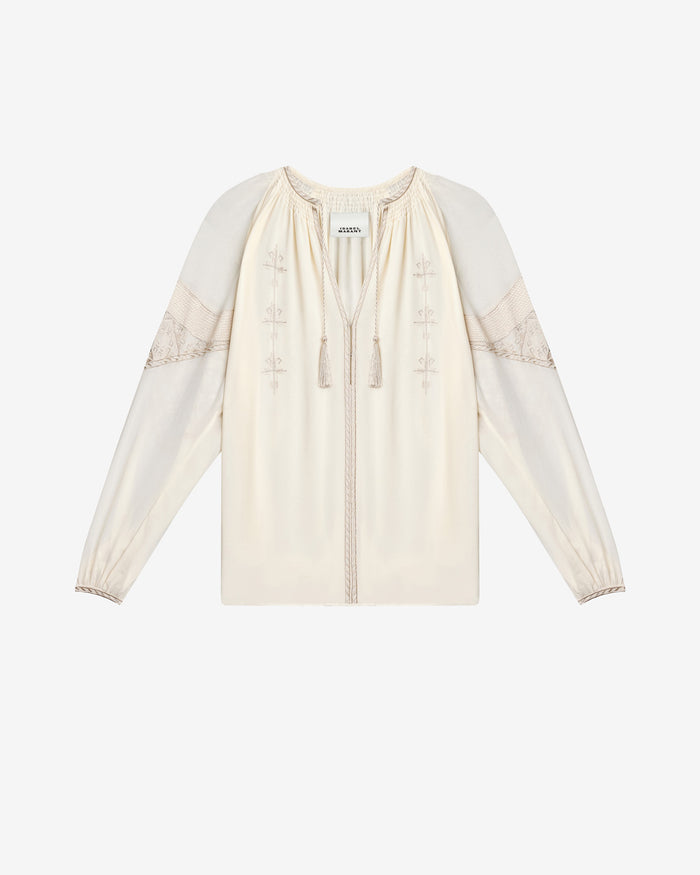 Isabel Marant BLOUSE ORIS Femme écru