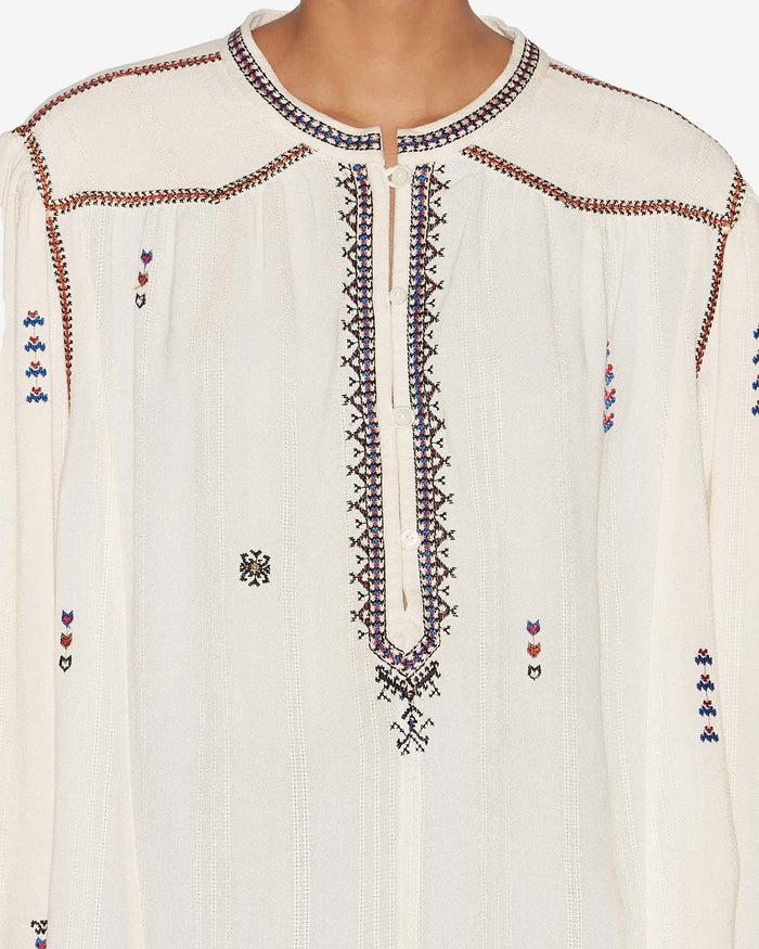 Isabel Marant BLOUSE PELSON Femme écru
