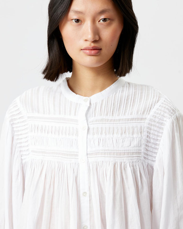 Isabel Marant Blouse Plalia Femme Blanc