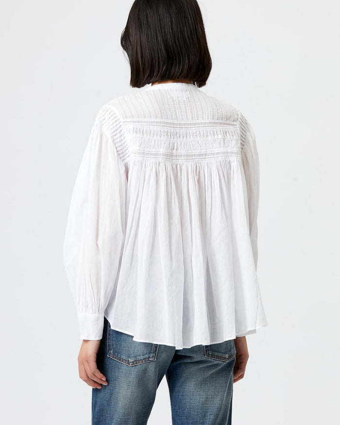 Isabel Marant Blouse Plalia Femme Blanc