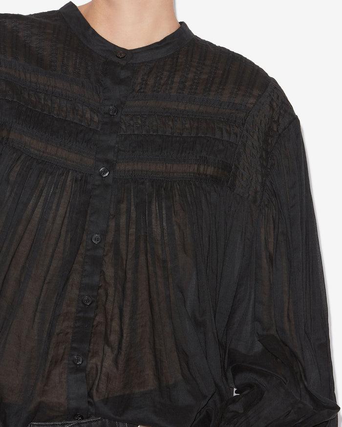Isabel Marant BLOUSE PLALIA Femme Noir