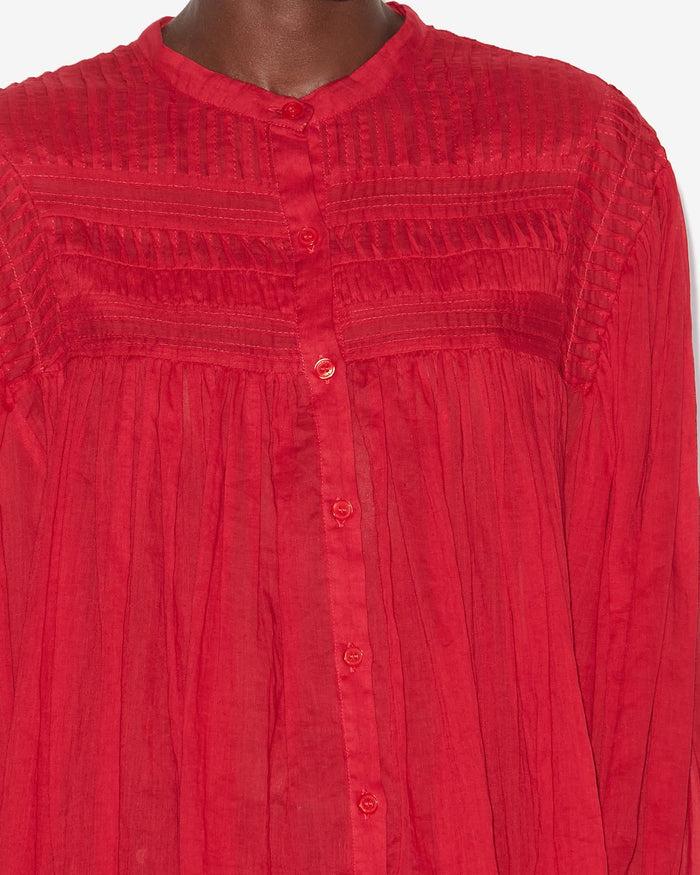 Isabel Marant BLOUSE PLALIA Femme Rouge