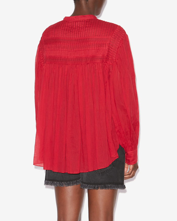 Isabel Marant BLOUSE PLALIA Femme Rouge