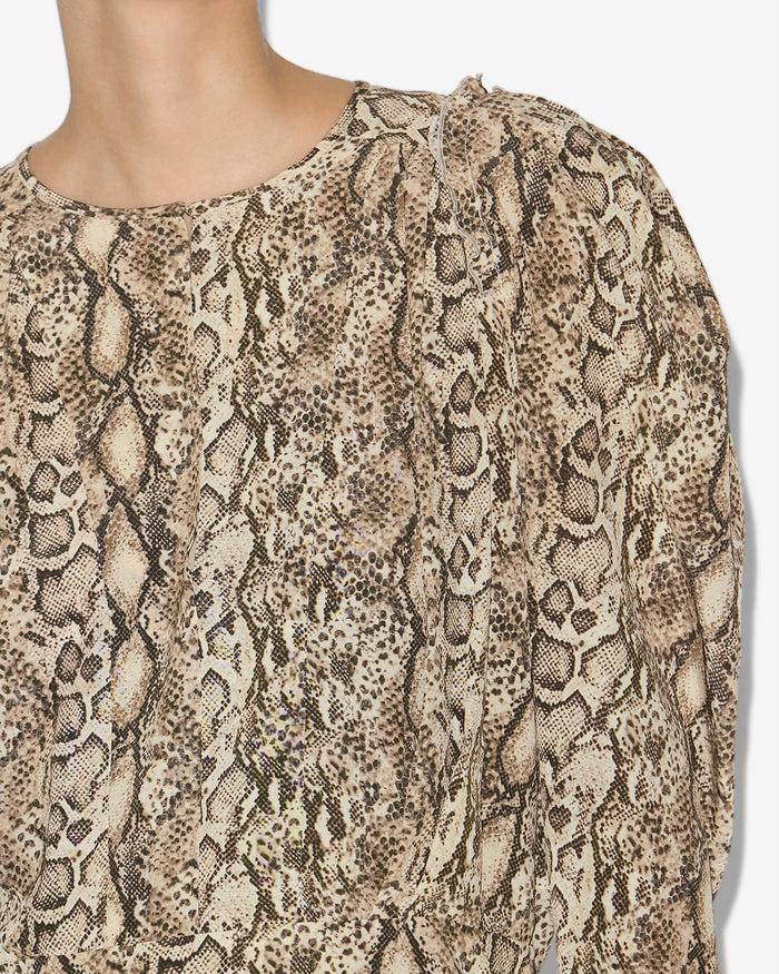 Isabel Marant BLOUSE ZARGA Femme Naturel
