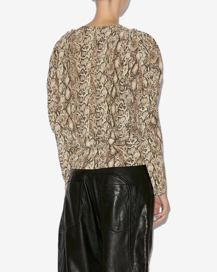 Isabel Marant BLOUSE ZARGA Femme Naturel