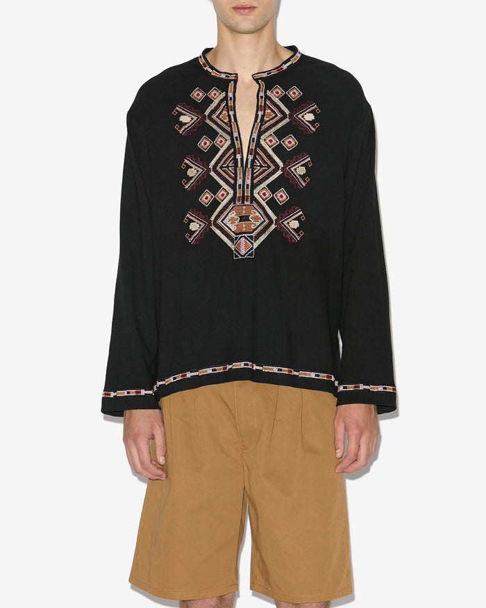 Isabel Marant BLOUSE ZELIE Homme Noir