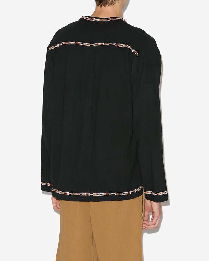 Isabel Marant BLOUSE ZELIE Homme Noir