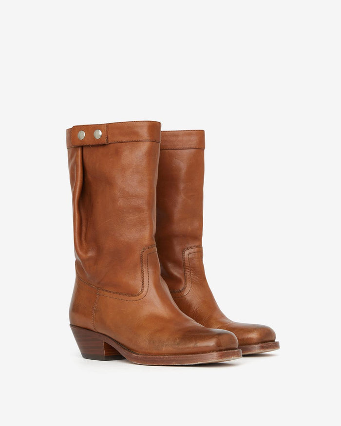 Isabel Marant Boots Ademe Femme Havana