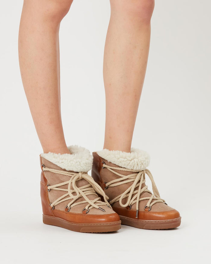 Isabel Marant Boots Après-ski Nowles Femme Camel