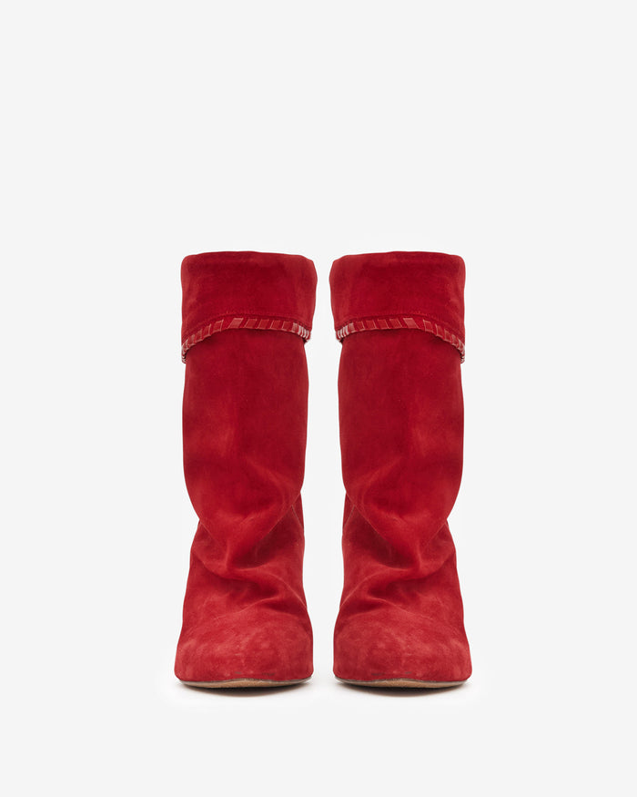 Isabel Marant BOOTS DALBY Femme Rouge
