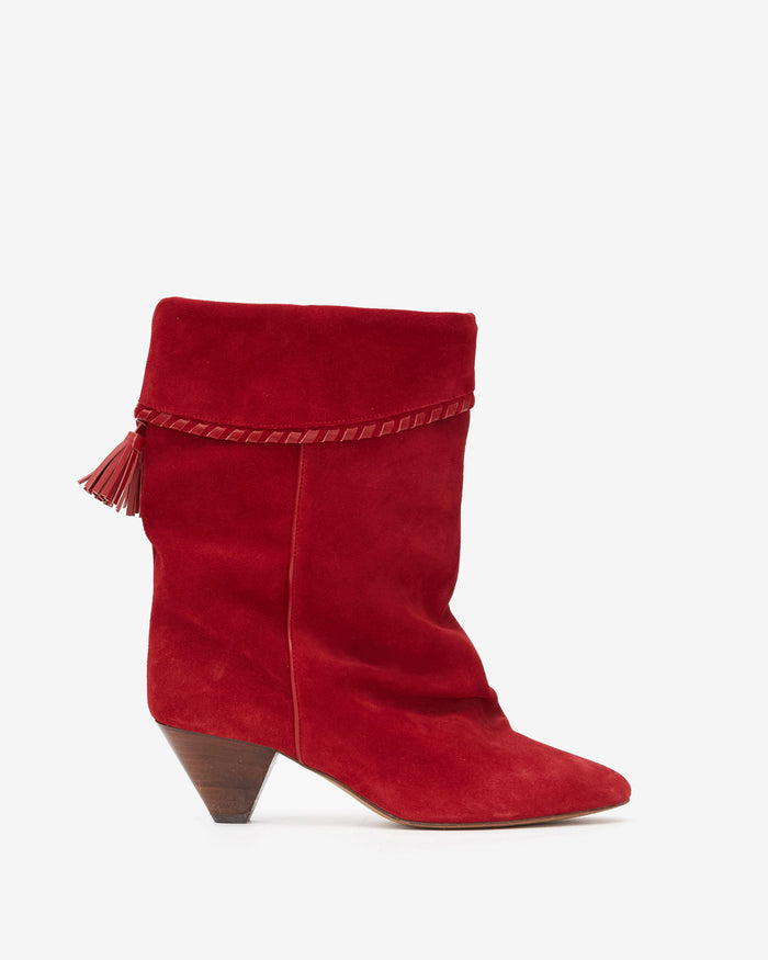 Isabel Marant BOOTS DALBY Femme Rouge