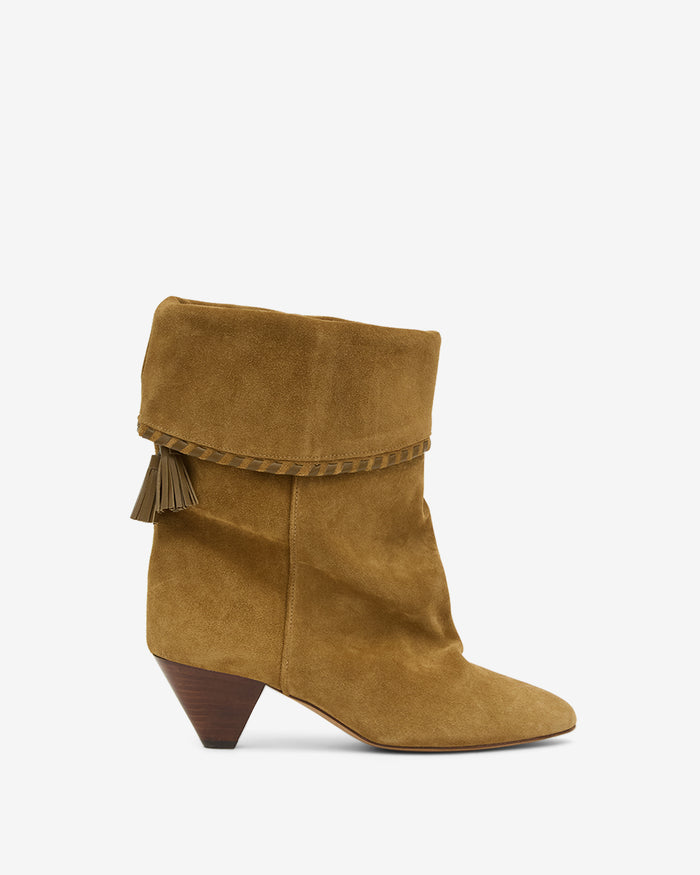 isabel marant BOOTS DALBY Femme sepia