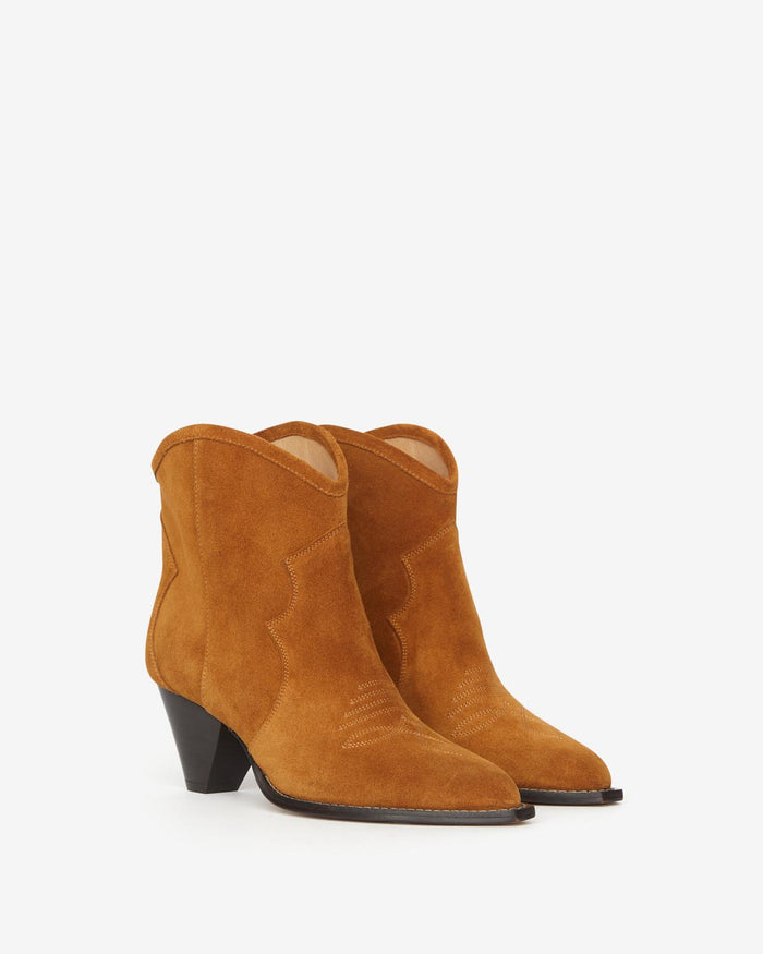 Isabel Marant Boots Darizo Femme Cognac