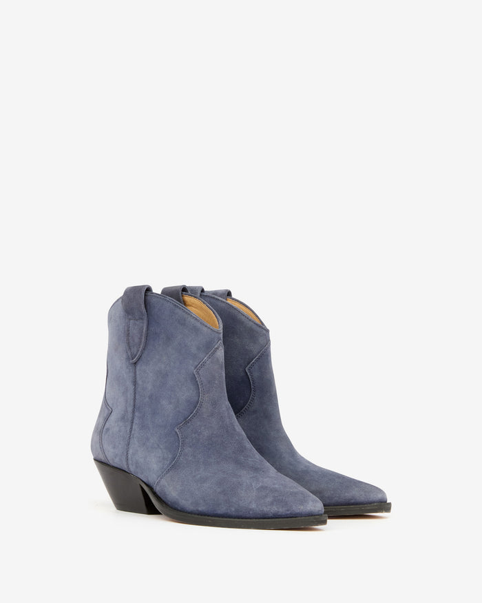 Isabel Marant BOOTS DEWINA Femme Ombre Blue