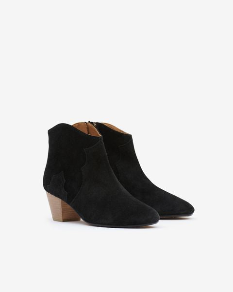 Isabel Marant Boots Dicker Femme Noir Délavé
