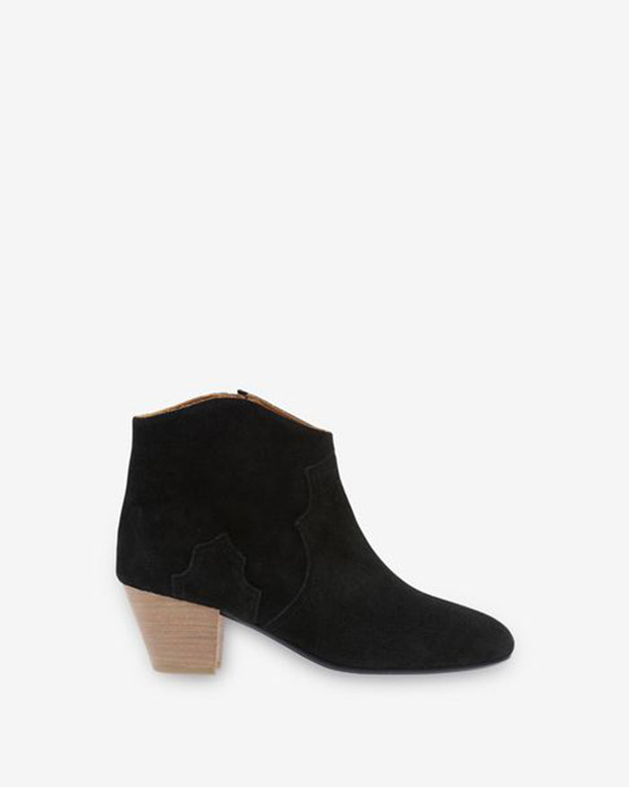 isabel marant Boots Dicker Femme noir délavé