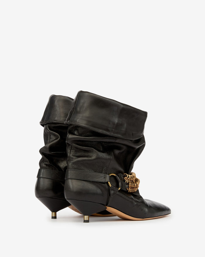 Isabel Marant BOOTS EDRIK CHAIN Femme Noir