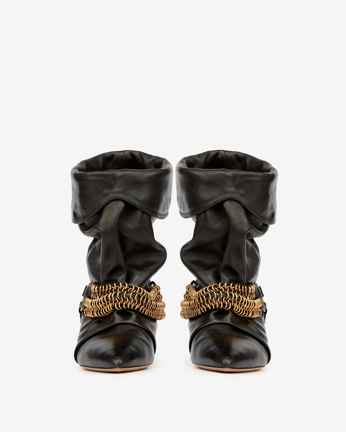Isabel Marant BOOTS EDRIK CHAIN Femme Noir