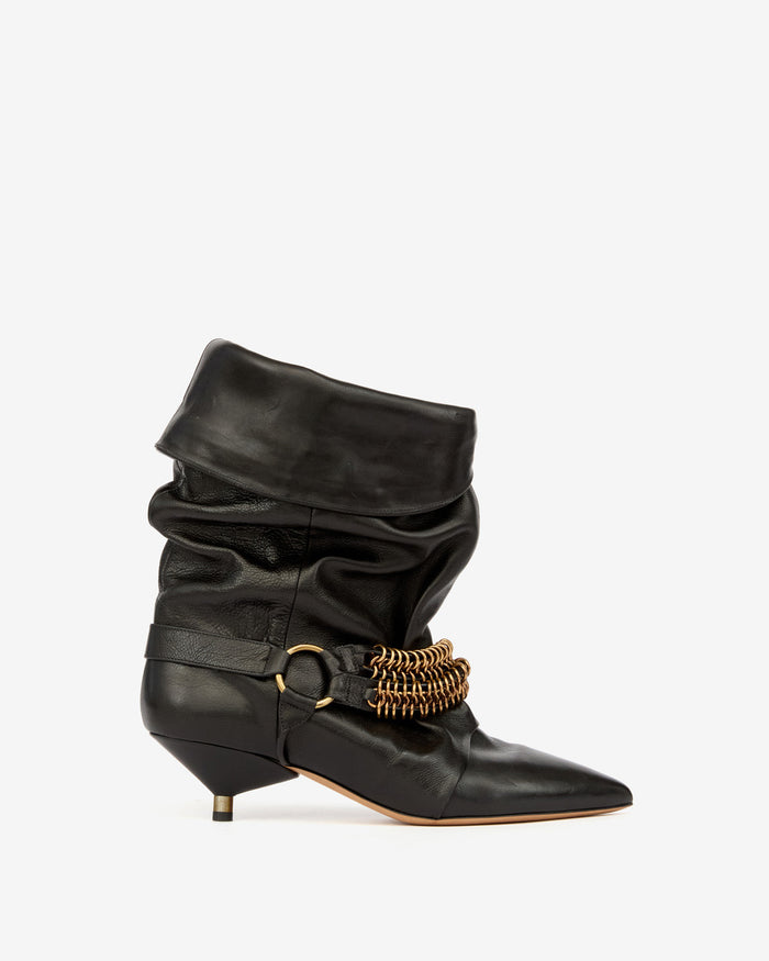 Isabel Marant BOOTS EDRIK CHAIN Femme Noir