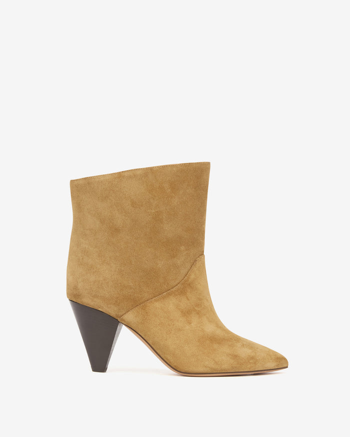 isabel marant BOOTS LARTA Femme sepia
