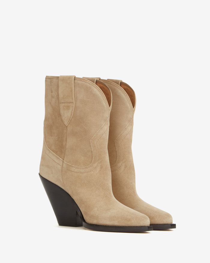 Isabel Marant BOOTS LEYANE Femme Beige Clair