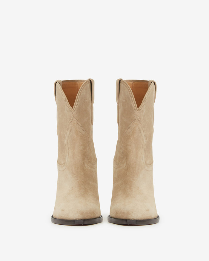 Isabel Marant BOOTS LEYANE Femme Beige Clair