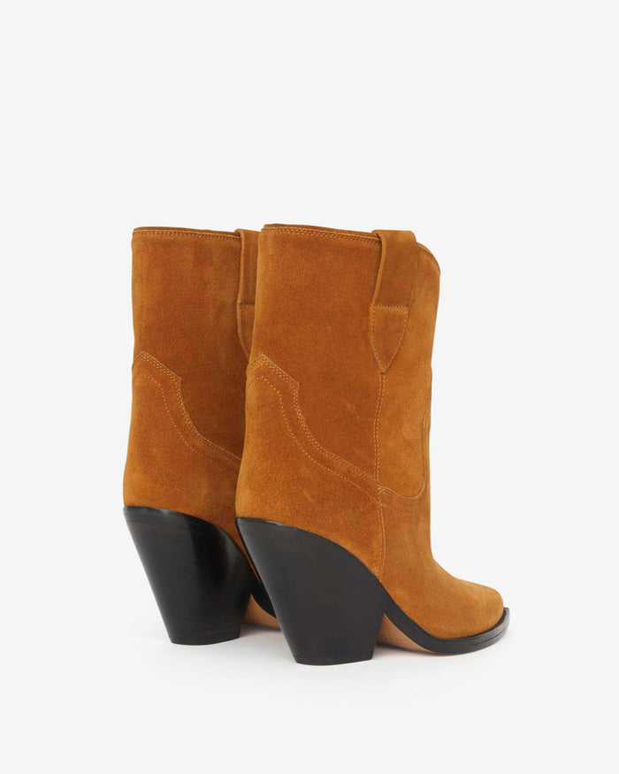 Isabel Marant Boots Leyane Femme Cognac
