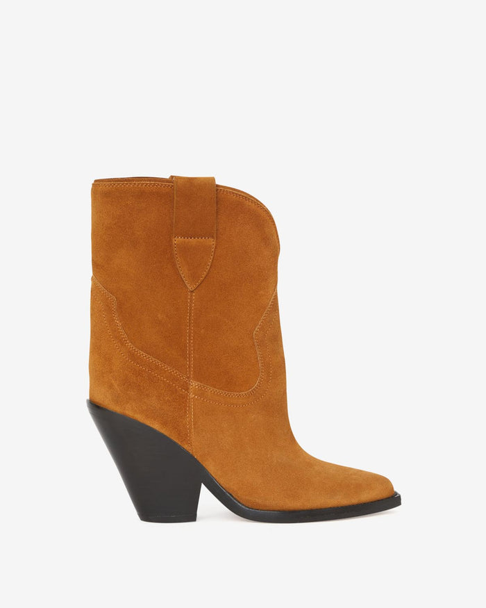 Isabel Marant Boots Leyane Femme Cognac