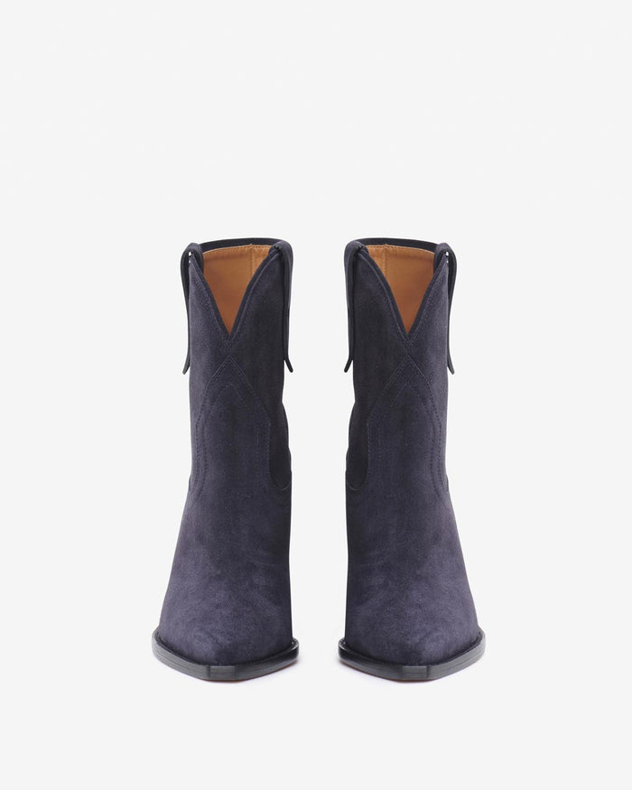 Isabel Marant Boots Leyane Femme Noir Délavé