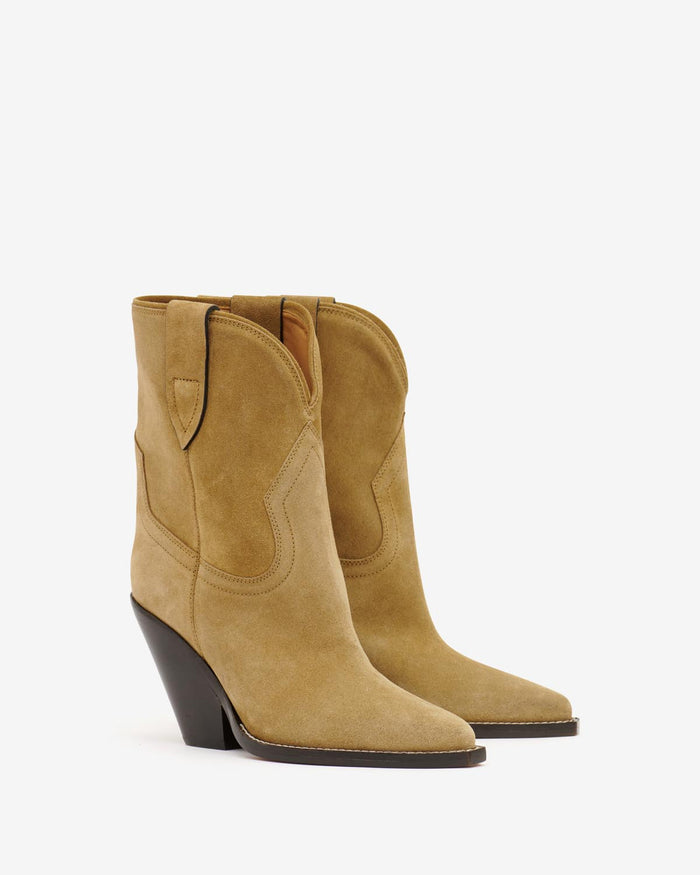 Isabel Marant Boots Leyane Femme Taupe