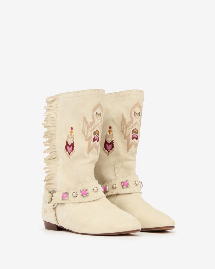 Isabel Marant BOOTS SIANI Femme Beige