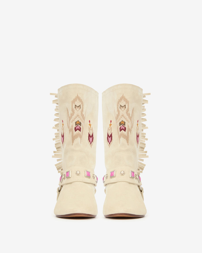 Isabel Marant BOOTS SIANI Femme Beige