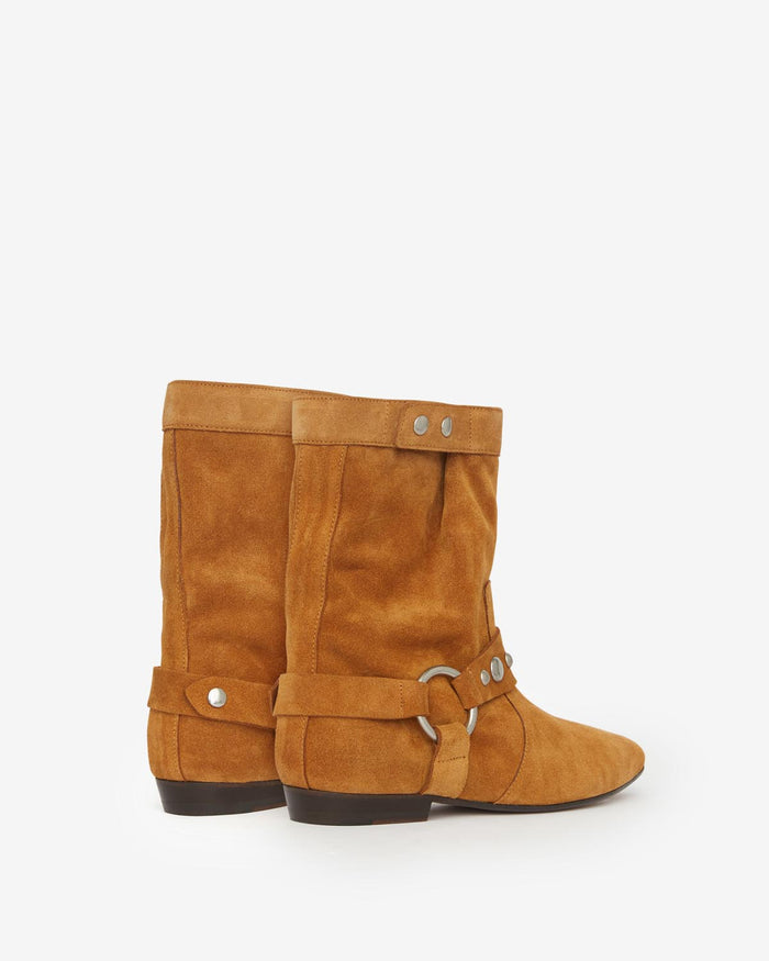 Isabel Marant Boots Stania Femme Cognac