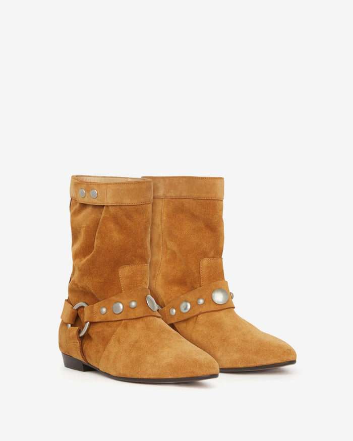 Isabel Marant Boots Stania Femme Cognac