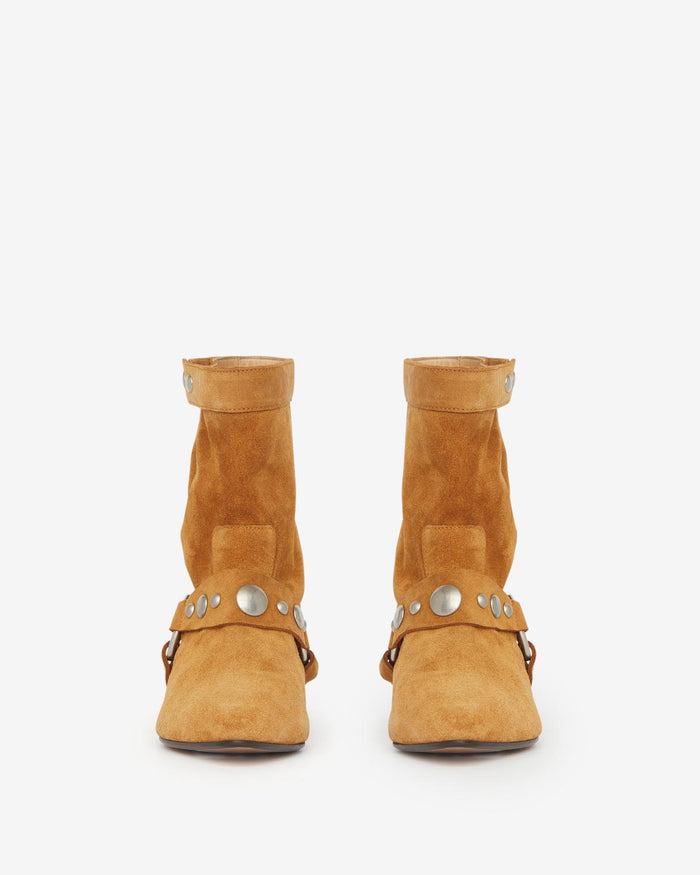 Isabel Marant Boots Stania Femme Cognac