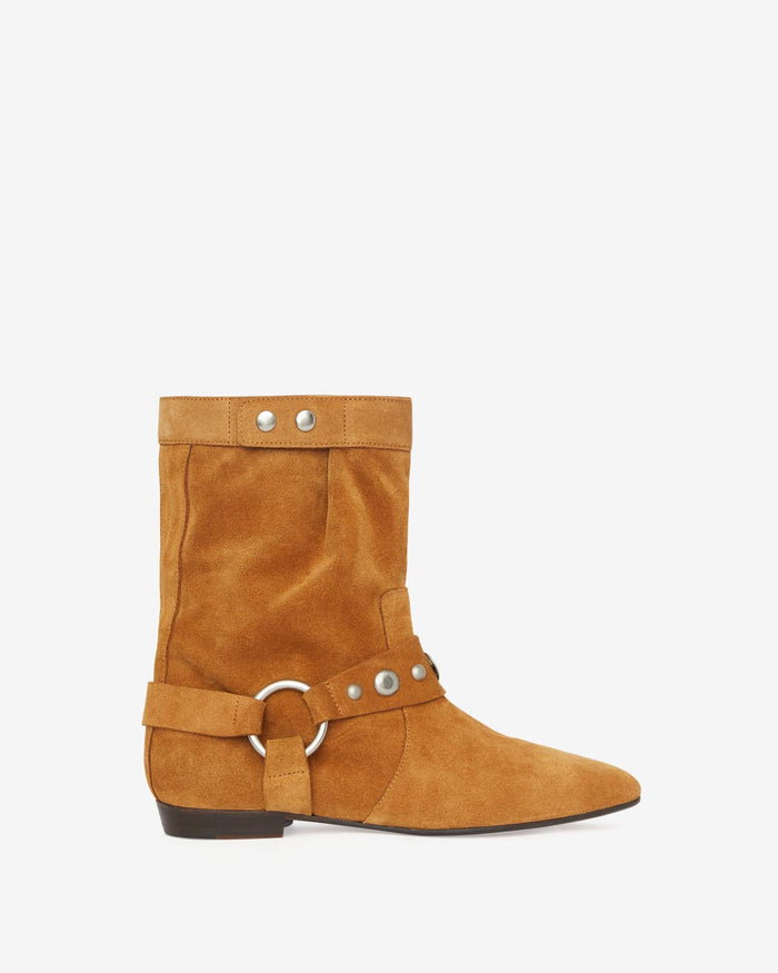 isabel marant Boots Stania Femme cognac