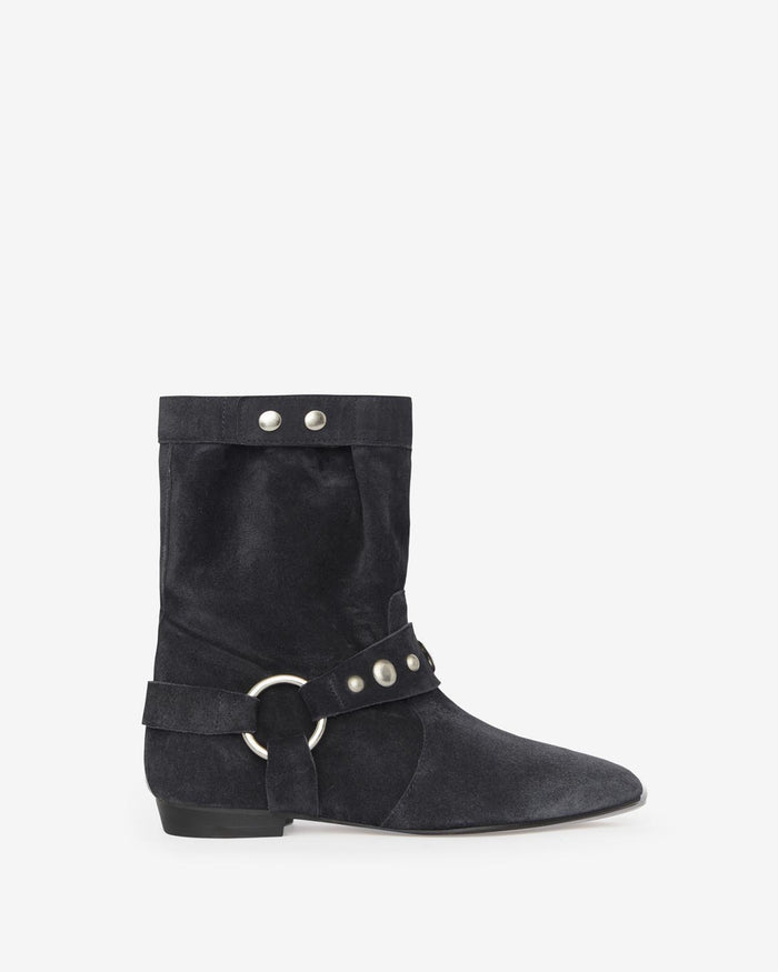 isabel marant Boots Stania Femme noir délavé
