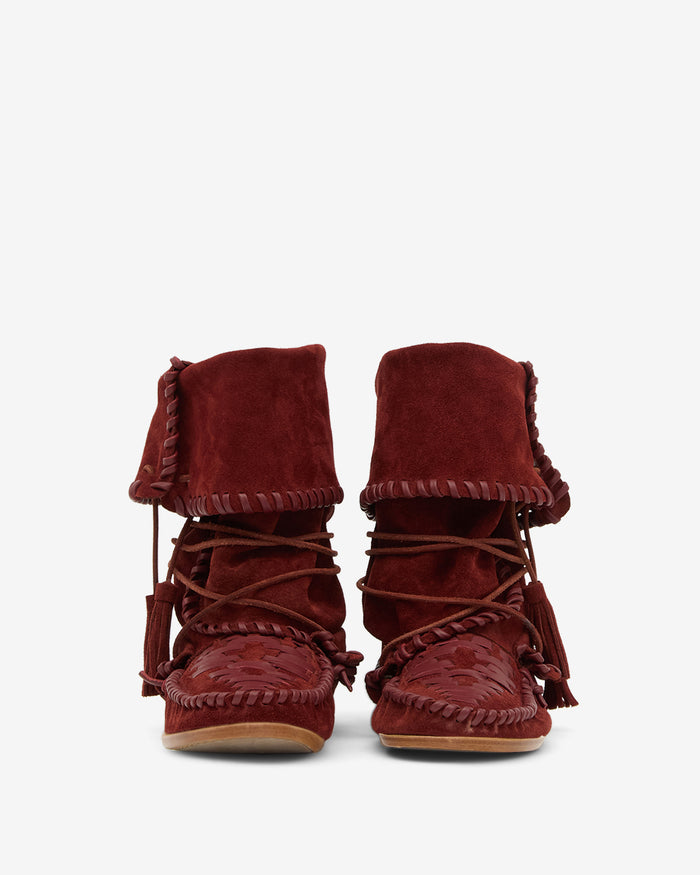 Isabel Marant BOOTS WINKI Femme Bordeaux