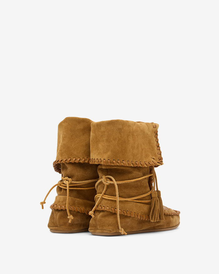 Isabel Marant BOOTS WINKI Femme Cognac
