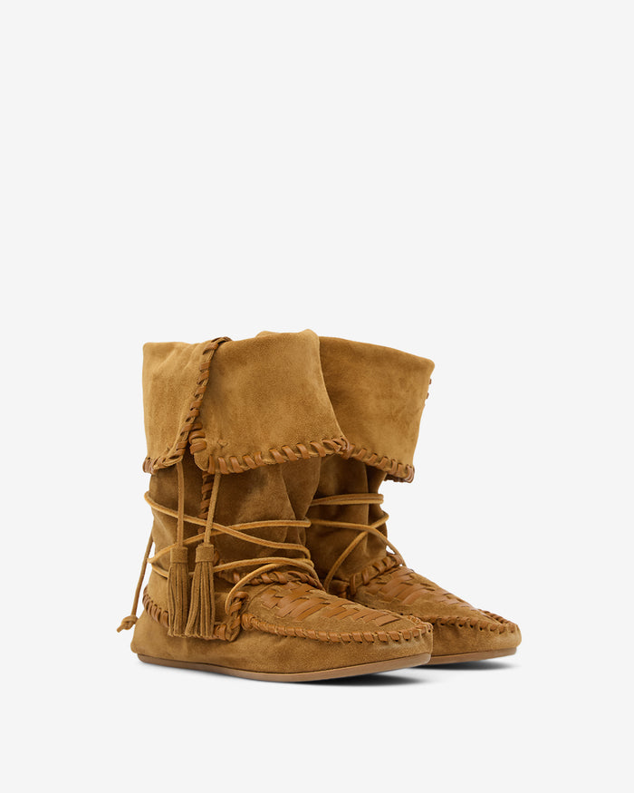 Isabel Marant BOOTS WINKI Femme Cognac