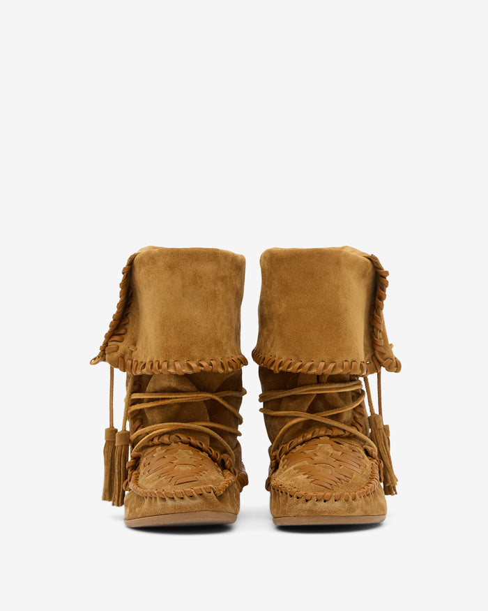 Isabel Marant BOOTS WINKI Femme Cognac