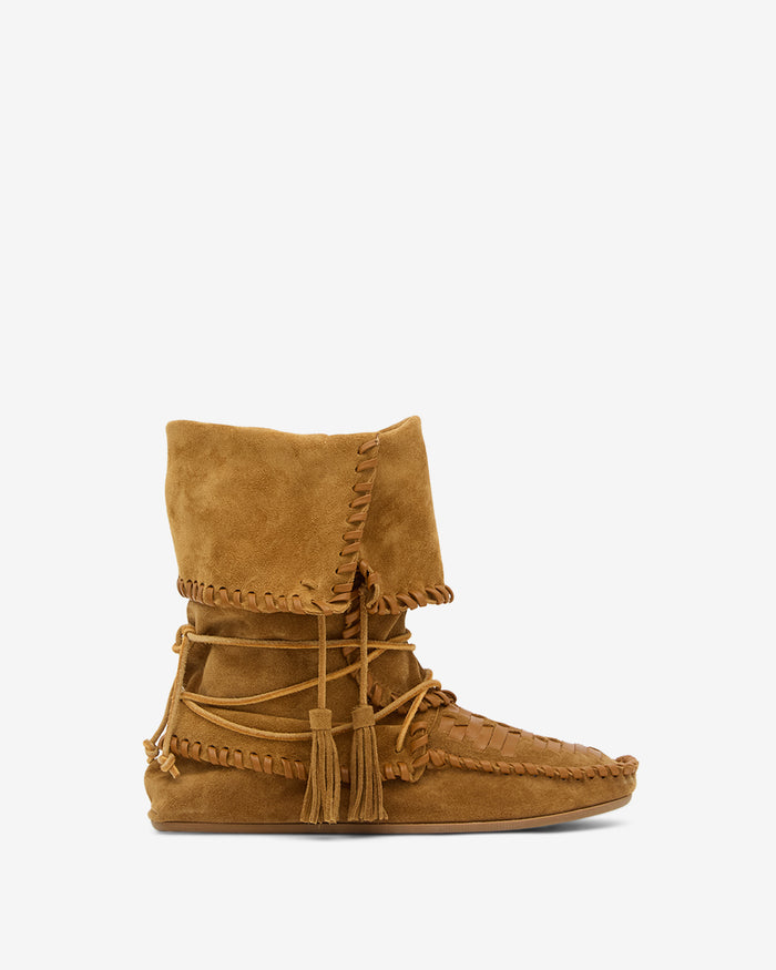 isabel marant BOOTS WINKI Femme cognac