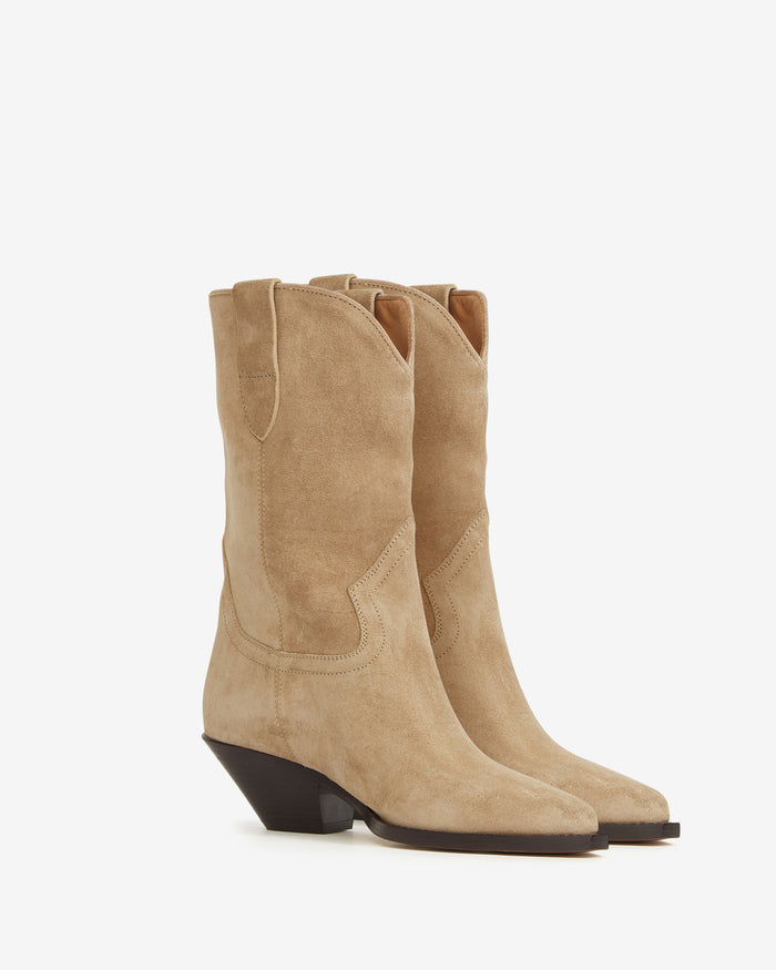 Isabel Marant BOTTES DAHOPE Femme Beige Clair