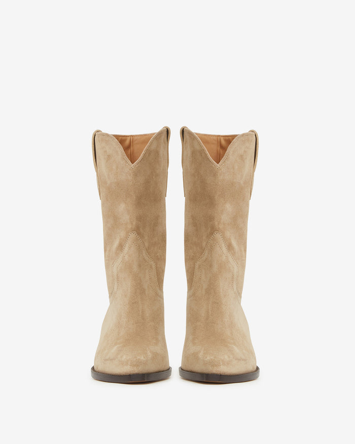 Isabel Marant BOTTES DAHOPE Femme Beige Clair
