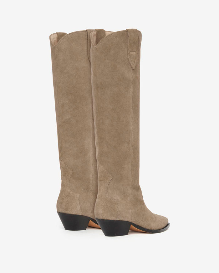 Isabel Marant Bottes Denvee Femme Taupe